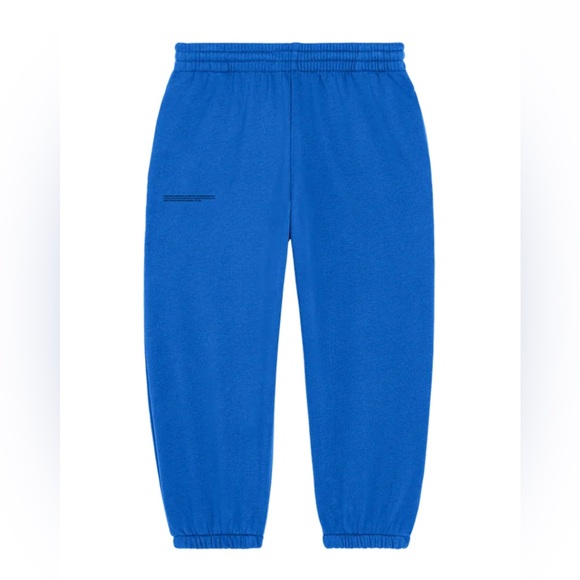 PANGAIA Kids' 365 Midweight Track Pants GREY and BLUE - Picture 4 of 10